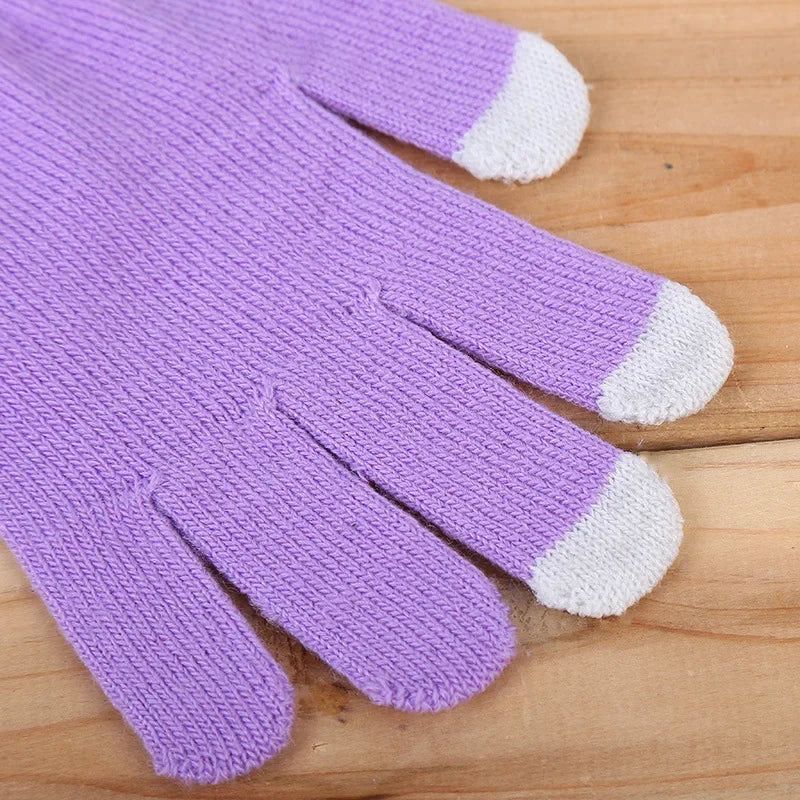 Incredibox Sprunki Kids Knitted Gloves – Winter Warm Cartoon Anime Fashion Accessories for Boys & Girls, Perfect Birthday Gift.