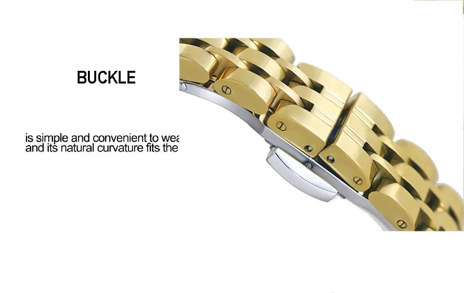 Women’s Vintage Rectangle Watch – Elegant Leather Strap, Golden Quartz 2025