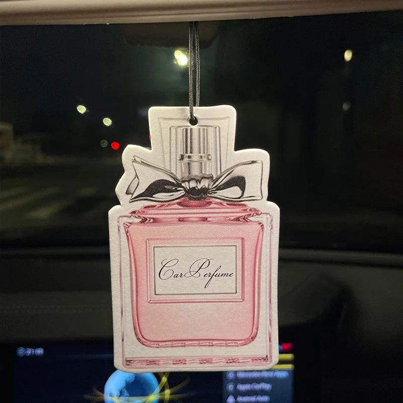 Natural Perfume Pendant – English Pear & Freesia Scent for Car or Home