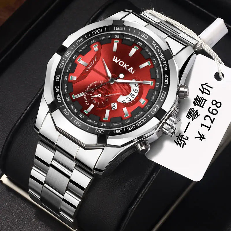 UTHAI CQ277 Men’s Business Quartz Watch – Calendar Luxury Gift