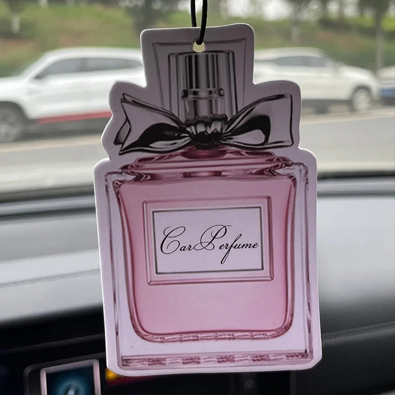 Natural Perfume Pendant – English Pear & Freesia Scent for Car or Home