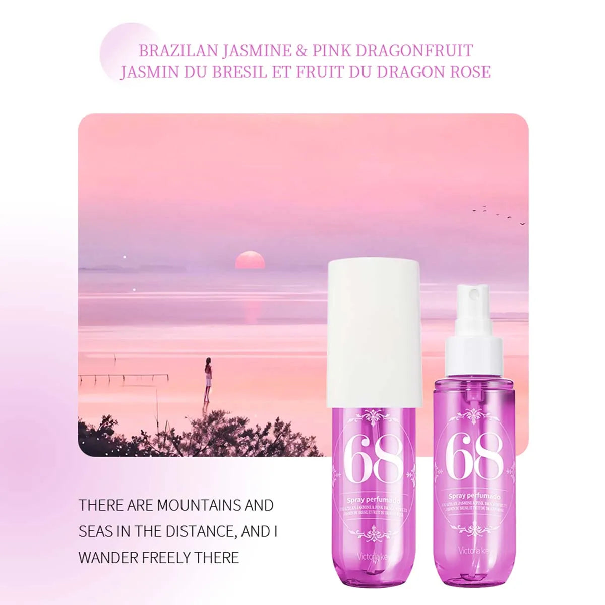 Long-Lasting Digital Perfume – Alcohol-Free Body Spray for Daily Freshness