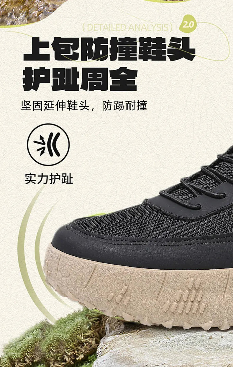 Men’s Casual Sports Shoes – Comfortable, Breathable, Round-Toe, Soft-Soled, Fashionable & Versatile Footwear.