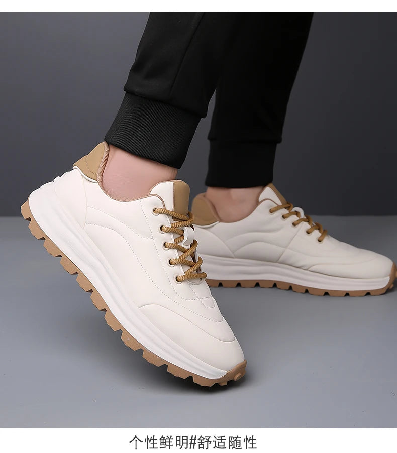 Men’s Breathable Sports Shoes – Soft Sole, Comfortable Casual Sneakers (Size 38-44)