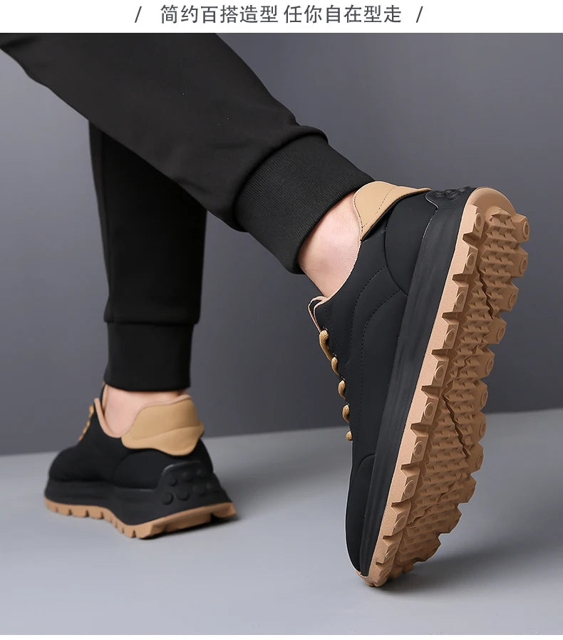 Men’s Breathable Sports Shoes – Soft Sole, Comfortable Casual Sneakers (Size 38-44)