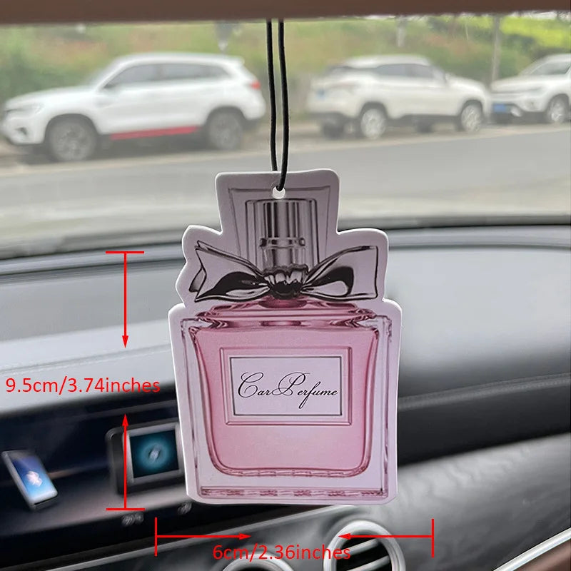 Natural Perfume Pendant – English Pear & Freesia Scent for Car or Home