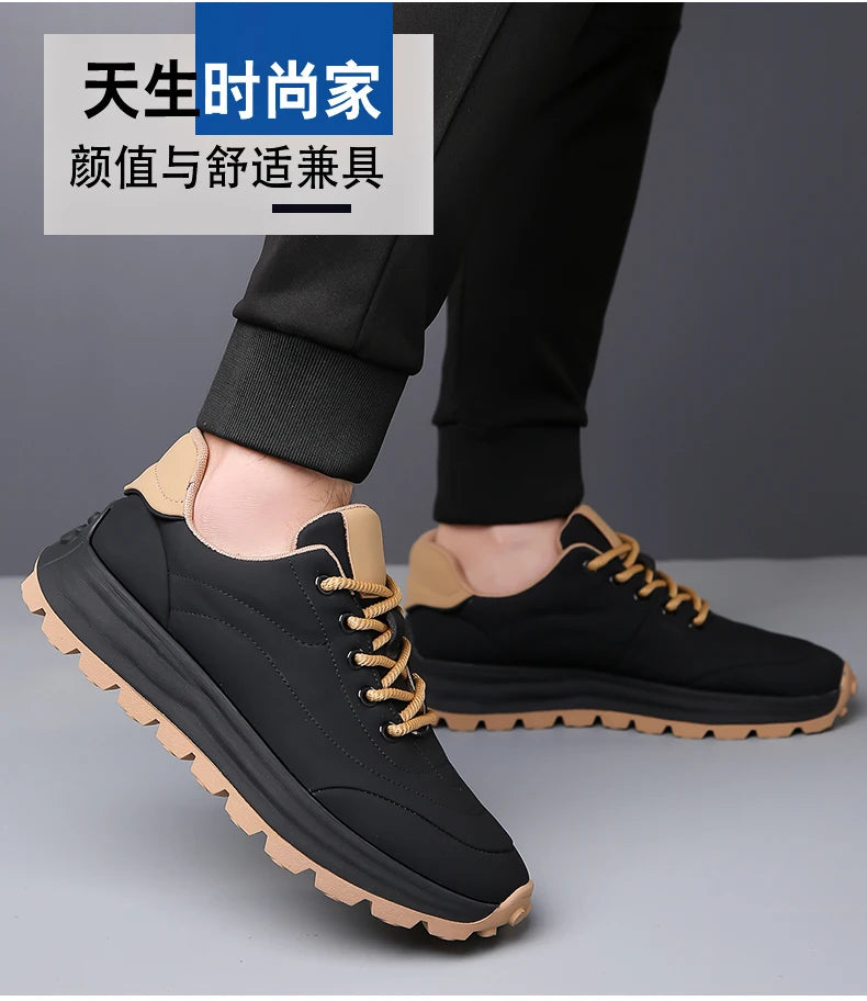 Men’s Breathable Sports Shoes – Soft Sole, Comfortable Casual Sneakers (Size 38-44)