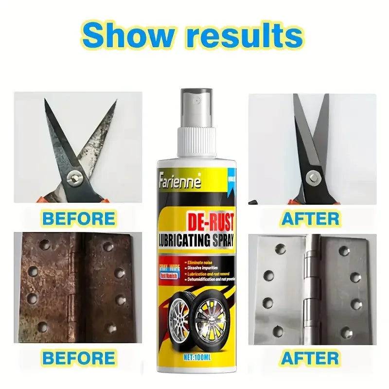 Universal Rust Remover Spray – Powerful Descaler for Wheels & Metal