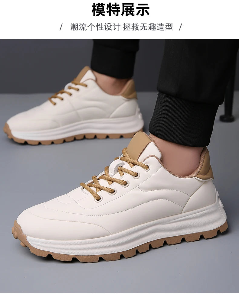 Men’s Breathable Sports Shoes – Soft Sole, Comfortable Casual Sneakers (Size 38-44)