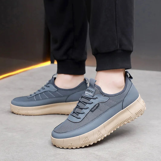 Men’s Casual Sports Shoes – Comfortable, Breathable, Round-Toe, Soft-Soled, Fashionable & Versatile Footwear.