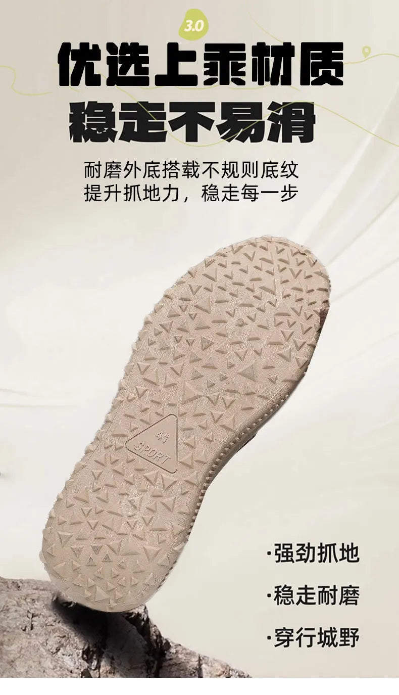 Men’s Casual Sports Shoes – Comfortable, Breathable, Round-Toe, Soft-Soled, Fashionable & Versatile Footwear.