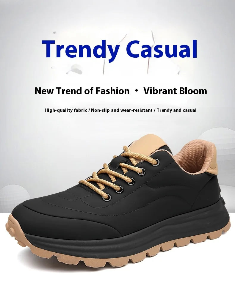 Men’s Breathable Sports Shoes – Soft Sole, Comfortable Casual Sneakers (Size 38-44)