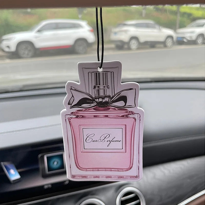 Natural Perfume Pendant – English Pear & Freesia Scent for Car or Home