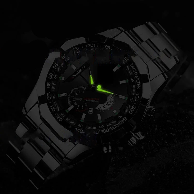 UTHAI CQ277 Men’s Business Quartz Watch – Calendar Luxury Gift