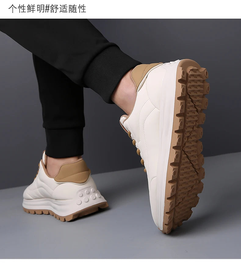 Men’s Breathable Sports Shoes – Soft Sole, Comfortable Casual Sneakers (Size 38-44)