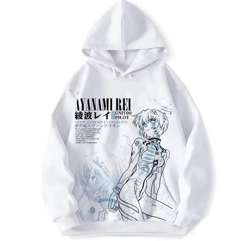 Y2K Harajuku Anime Print Hoodie – Women’s Trendy Streetwear