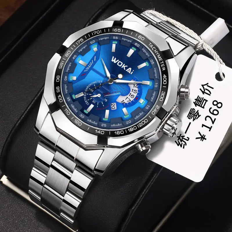 UTHAI CQ277 Men’s Business Quartz Watch – Calendar Luxury Gift